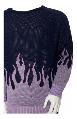 Sweater Saco Buzo Flamas Moda Hombre Y Mujer