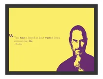 Comprar Quadro Decorativo Steve Jobs Apple Informatica Gp4