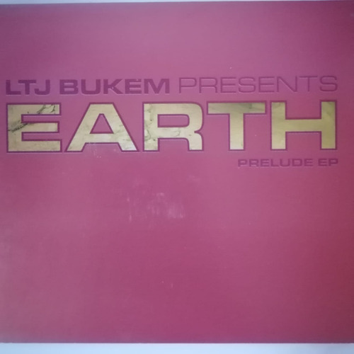Ltj Bukem  Earth Prelude Ep Cd Usado Japonés Musicovinyl