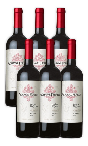 Achaval Ferrer Appellation Luján De Cuyo Vino Malbec X6u 750