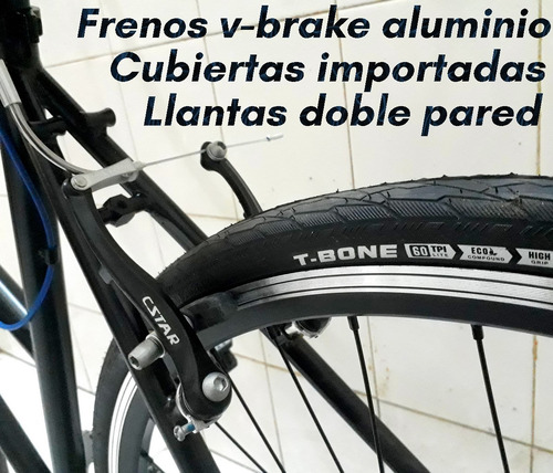 Imagen 4 de 6 de Bicicleta Rodado 28 Urbana Ciudad Paseo Fad Liviana Agil