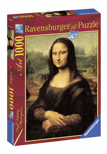Rompecabezas Ravensburger 1000 Piezas Mona Lisa 15296