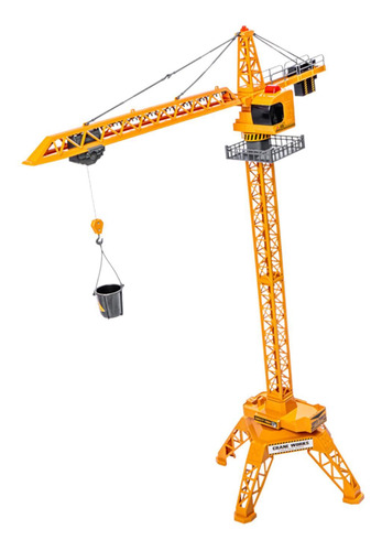 Vehículo Grúa Rc A Escala 1:36, Vehículo De Construcción