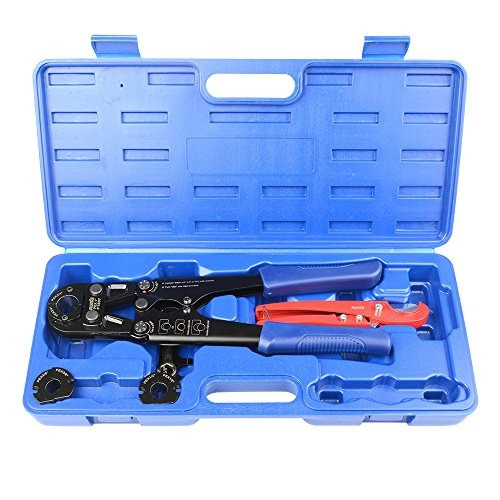 Iwiss Pex Pipe Crimping Tool Kit Para 3/8  , 1/2 , 3/4  , 1