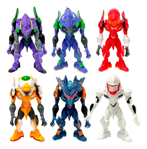 Figuras Neon Genesis Evangelion Eva Coleccion X6