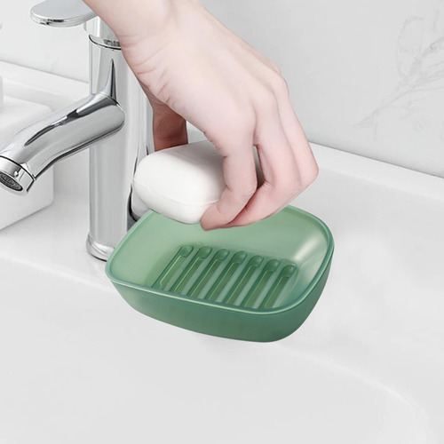 Soporte Para Jabón Con Drenaje, Jabonera Portátil B