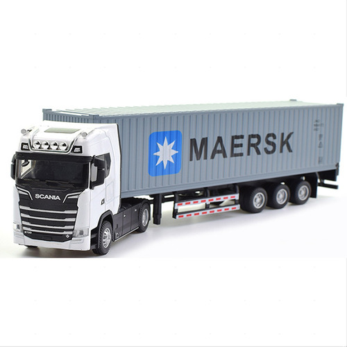 Remolque Scania Trailer Container Truck Báscula 1:50 De Meta