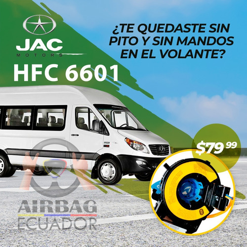 Cinta De Pito Airbag Jac T6 T8 Hfc - Original