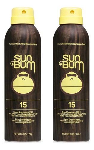 Sun Bum Aerosol Hidratante Para La Protección Solar Spf 15