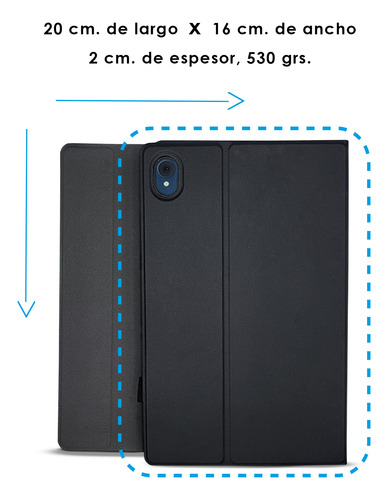 Funda Teclado Touchpad Para Lenovo M10 Fhd Plus 10.3 2ª Gen