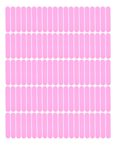 Limas De Manicura Desechables, 100 Unidades, Uñas De Doble C