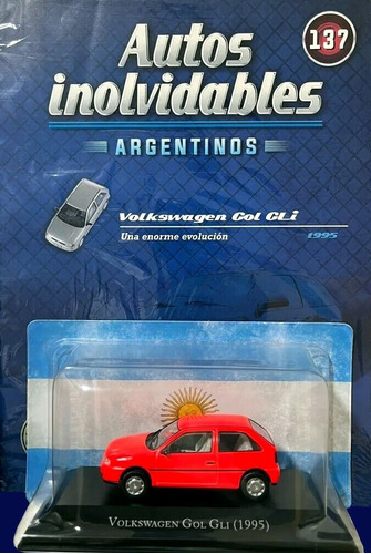 Volkswagen Gol Gli 1995 -1/43 Coleccion Devoto Hobbies