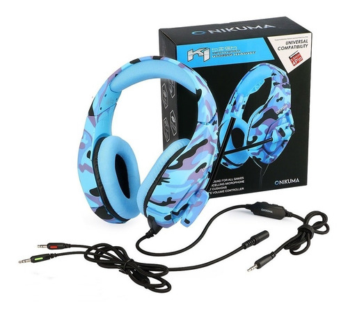Imagem 2 de 3 de Headset Gamer Fone Profissional Celular Xbox Onikuma P2 K1