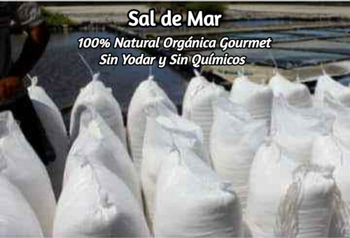 Sal De Mar 10kg Colima 100% Natural Orgánica Sin Yodar 