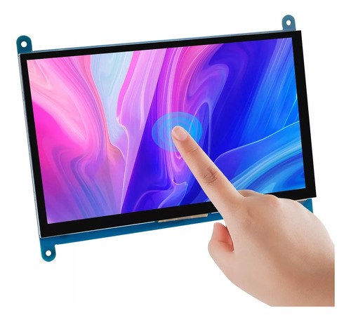 Pantalla Touch 7 In Lcd 1024x600 Tactil Raspberry Pi Hdmi