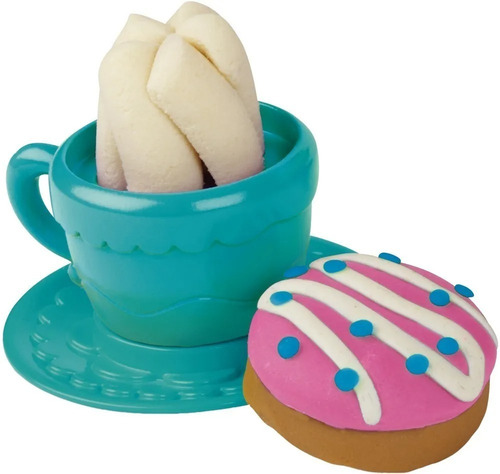 Imagen 6 de 7 de Plastilina Play Doh Juego De Donas Deliciosas Hasbro