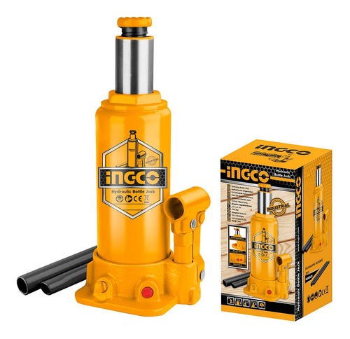 Gata Hidraulica Tipo Botella Ingco 12 Toneladas