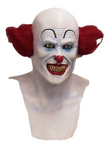 Mascara Payaso It Eso Pennywise Terror Latex Clown Halloween