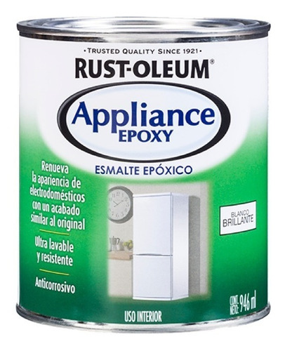 Rust Oleum Electrodomésticos | Blanco | 946ml