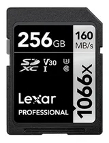 Comprar Lexar Tarjeta Memoria Entera Sd Xc 256gb 1066x 160 Mbs U3 4k
