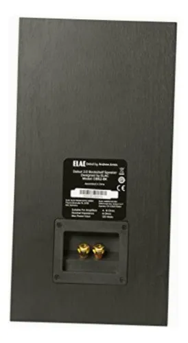 Elac Debut 2.0 B6.2 Altavoces Para Estantería, Color Negro