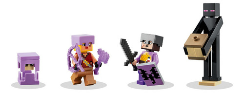 Kit De Construcción Lego Minecraft Combate En El End 21242