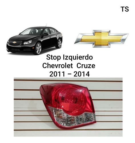 Stop Izquierdo De Guardafango Chevrolet Cruce 2011 - 2014