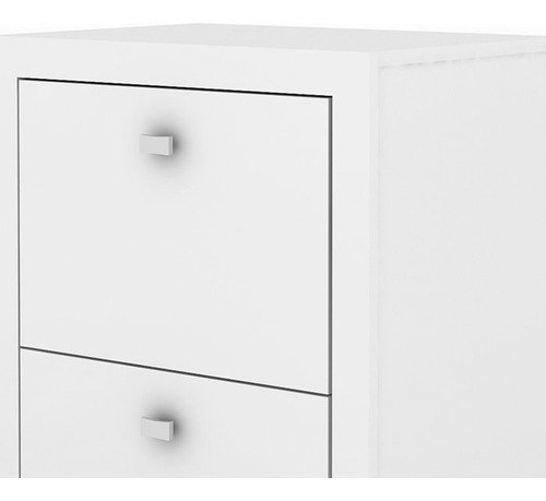 Gaveteiro Para Pasta Suspensa Me4112 Branco Tecno Mobili