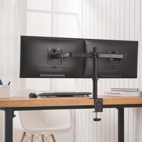 Imagen 6 de 7 de Soporte Para Dos Monitores Totalmente Movil Brateck Monitor