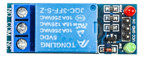 Módulo Rele 1 Canal 5v Automção Para Arduino