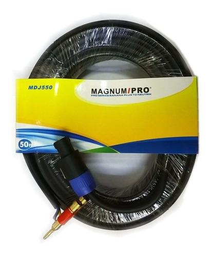 Cable De Audio 50 Pies Mdj550 Pro Serie Con Terminación