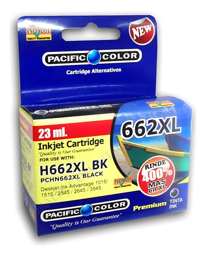 Cartridge Hp662xl Negro18ml Compatible Para Hp Deskjet 1515