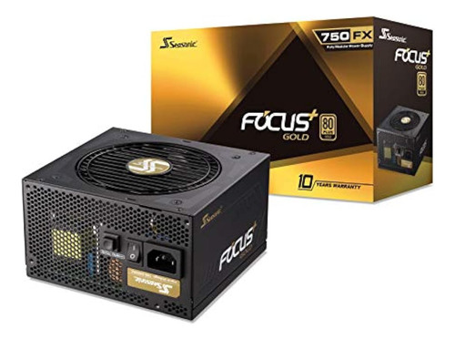 Seasonic Focus Plus 750 Gold Ssr-750fx 750w 80+ Gold Atx12v 