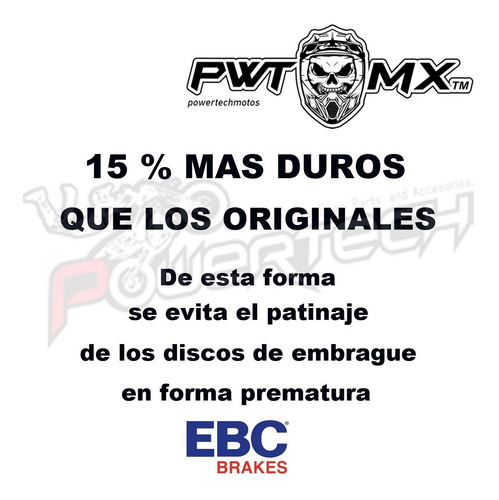 Kit Resortes De Embrague Ebc Honda Crf 250 2004 - 2009