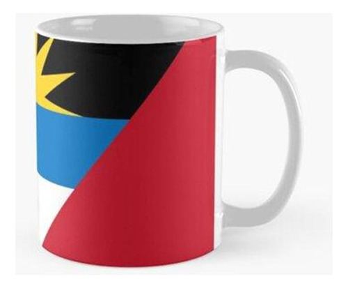 Taza Bandera De Antigua Y Barbuda Calidad Premium