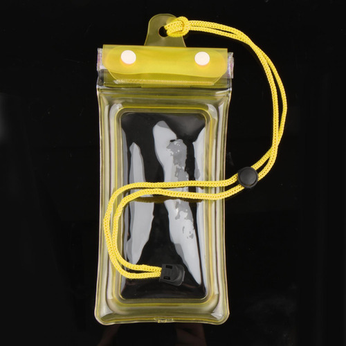 Bolsa Impermeable Para Teléfono, Bolsa Impermeable Amarillo