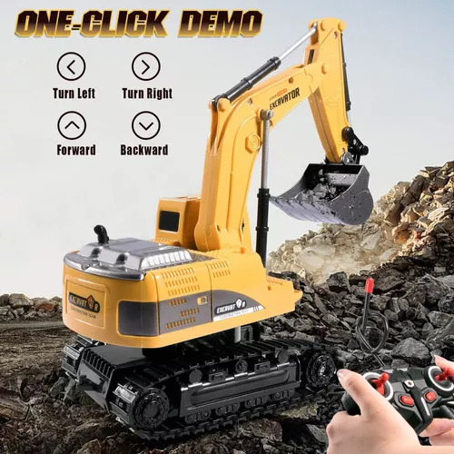 Retro Tractor Excavator Control 6 Channels Moves Shovel