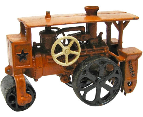 Diseño Toscano Steam Roller Replica Tractor Agrícola De Hier
