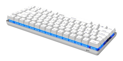 Imagen 4 de 6 de Teclado Mecánico Switch Blue - Ajazz Ak-33 Single Light