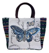 Comprar Bolsos De Lona Con Asa Superior Para Mujer, Bolso De Lona Bo