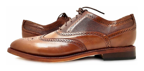 Zapato De Hombre Fina Piel Natural Artesanal Goodyear Welt