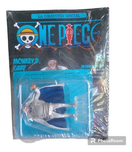 Revista + Figura De One Piece N° 15. Monkey.d.garp.