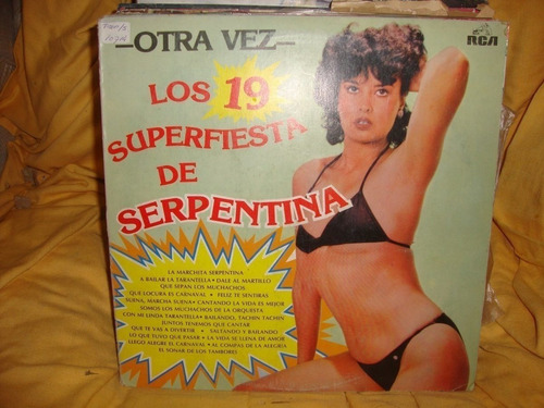 Vinilo Serpentina Los 19 Superfiesta C3