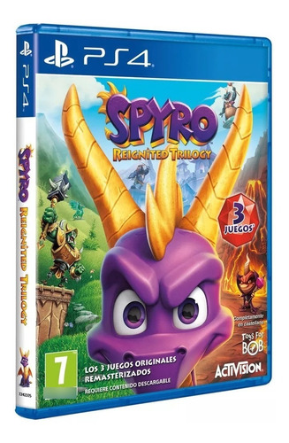 Spyro Reignited Trilogy Ps4 Nuevo (en D3 Gamers)