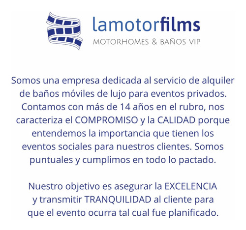 Baños Químicos Vip Para Eventos