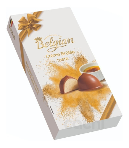 Bombones Belgian Creme Brulee 100gr Chocolate Belga