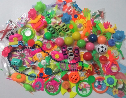 Rellenos Piñatas Sorpresas Fiesta Infantil 100 Artículos
