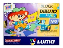 Comprar Block Luma De Dibujo Nº5 Pastel 32x24 Cm 24 Hjs 118 Gr X1 U
