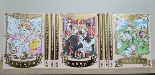 Manga Cardcaptor Sakura Edición Deluxe Completo 1 Al 9 Ivrea