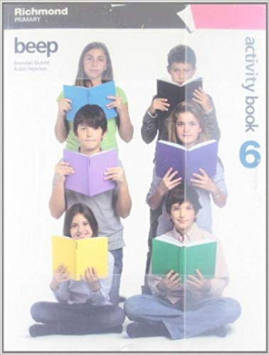 Beep 6 British Activity Book Pack, de Brendan Dunne. Editora RICHMOND (DIDATICOS) - MODERNA, capa mole em português